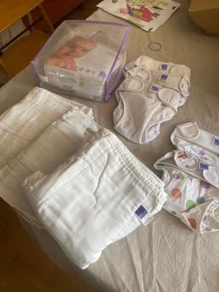 Photo of free Newborn reusable nappy set (BS16) #1