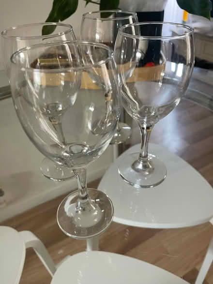Photo of free 4 wine glasses (Littlemore OX4) #2