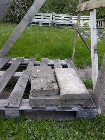 Photo of free 4 x paving slabs (small) (Dunkeld, PH8) #2