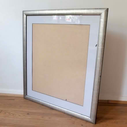 Photo of free Two Large Silver Picture Frames (east london) #2