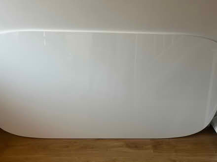 Photo of free IKEA white gloss table and TV (Blackwood) #2