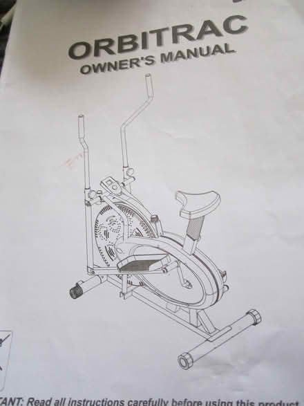 Photo of free Elliptical cross trainer black FOP (Colwick, Nottingham) #1
