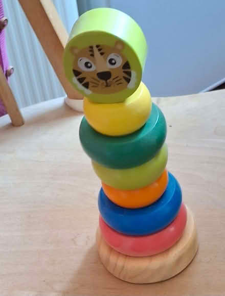 Photo of free Wooden ring stacker (West Malvern CP WR14) #1