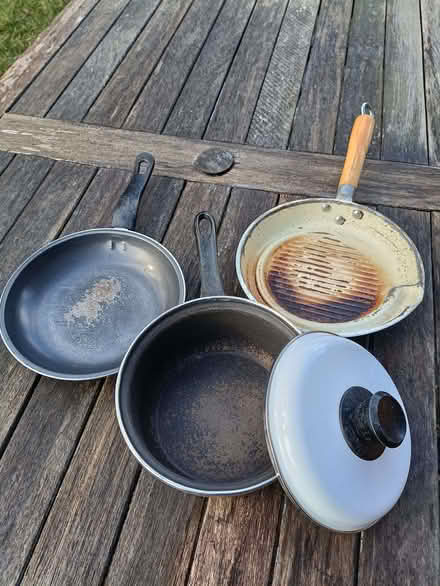 Photo of free Milk Pan, 2 Small Frying Pans (New Penshaw NE38) #1