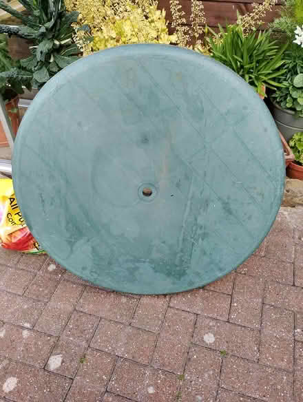 Photo of free Plastic garden table (Blaydon NE21) #1