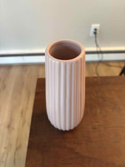 Photo of free Pink Ceramic Vase (U-District) #2