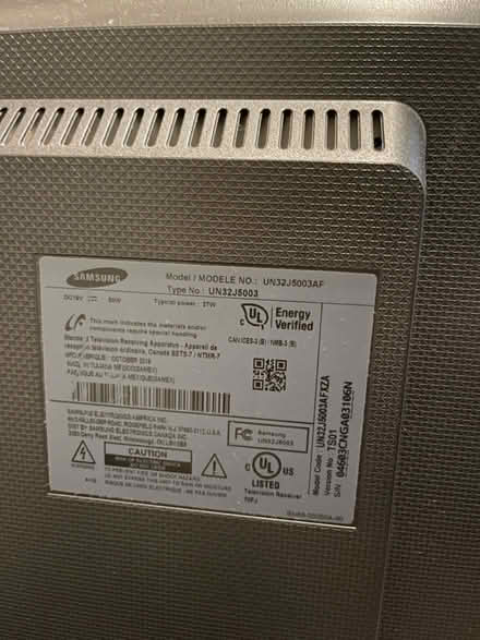 Photo of free 32” Samsung tv (Sunnyvale near Lawrencestation) #1