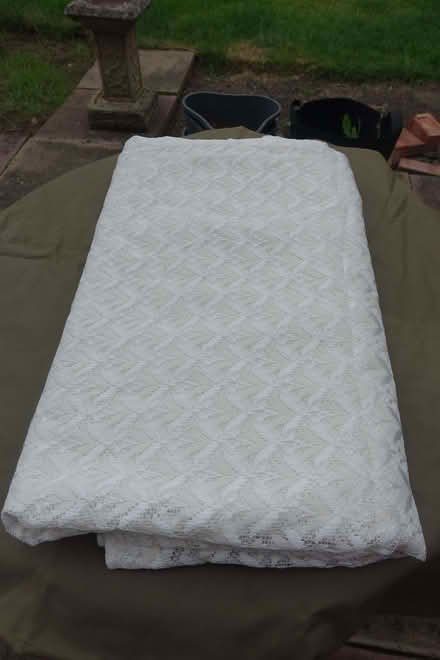 Photo of free Large cream net curtain (Acklam TS5) #2