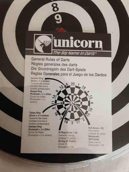 Photo of free 12" Double-Sided Dartboard (Chapel Allerton LS7) #3