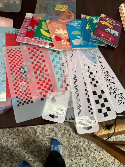 Photo of free Stencils and Stencil Paint (FFX/Centreville near Costco) #1