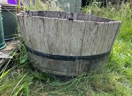Photo of free Whisky barrel planter (Turton BL7) #1