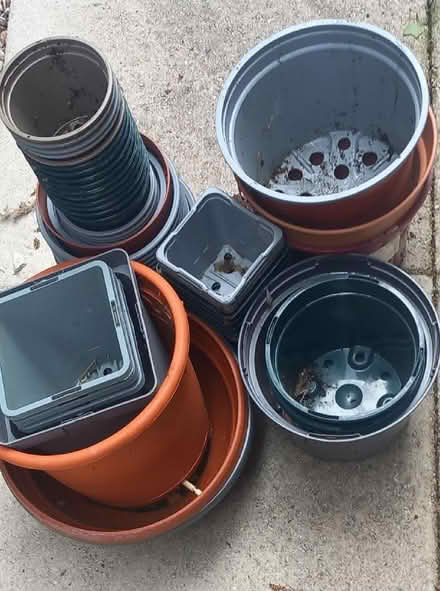 Photo of free Plastic plant pots (Penrith CA11) #1
