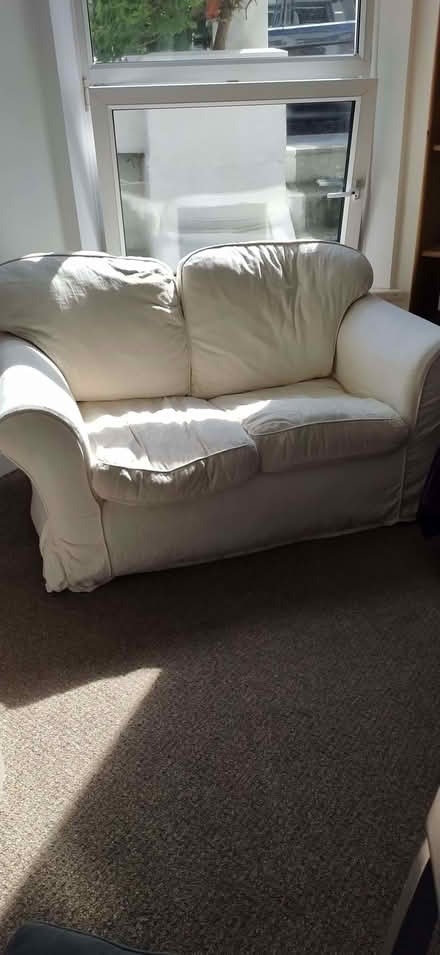 Photo of free Two seater settee (Eastbourne BN21) #1