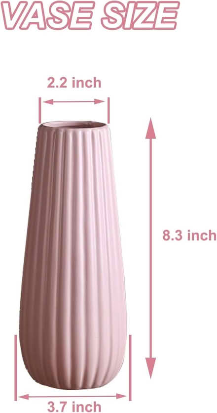 Photo of free Pink Ceramic Vase (U-District) #3