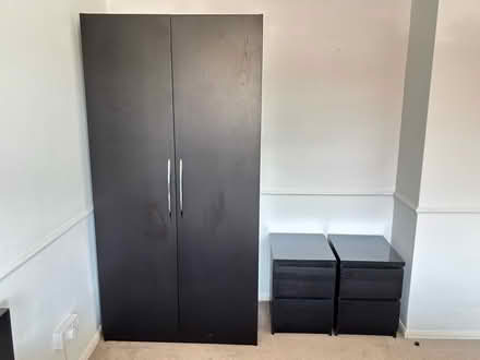 Photo of free Wardrobe and bedside tables (RG23 Oakley) #1