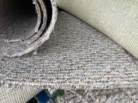 Photo of free Carpet pieces w/pad (1 mile from mall) #1