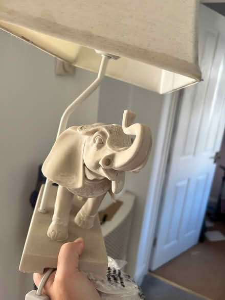 Photo of free Elephant lamp, missing a tusk (Cowplain PO8) #2