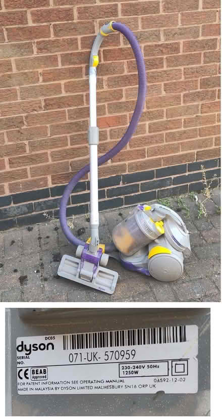 Photo of free dyson, old but working (Bolsover S44) #1