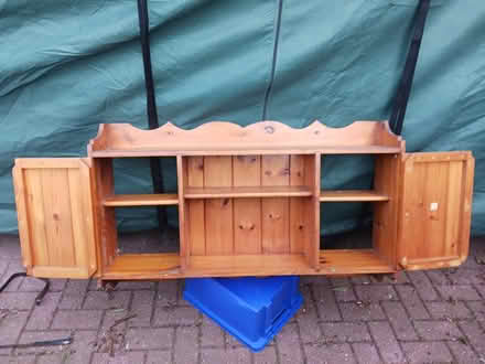Photo of free wooden wall cabinet (Birmingham New Road WV4) #1