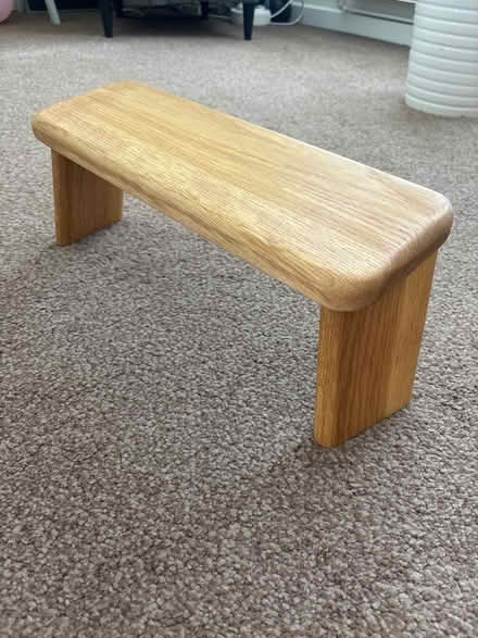 Photo of free Wooden yoga / meditation stool (Shinfield RG2) #2