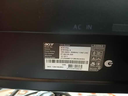 Photo of free Acer Monitor (Henley in Arden B95) #2