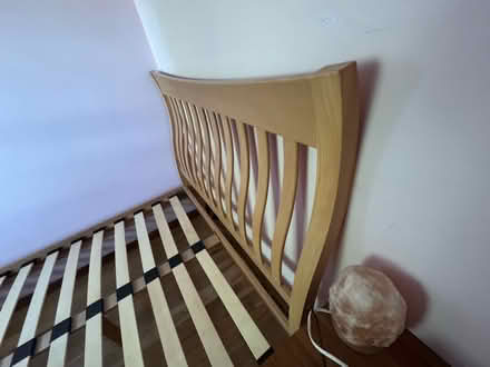Photo of free Small double bed frame (St Ippolyts.) #4