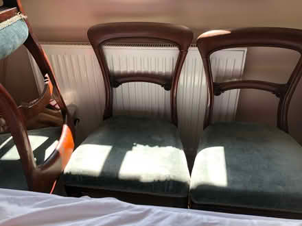 Photo of free 6 antique dining chairs (Old Malton YO17) #2