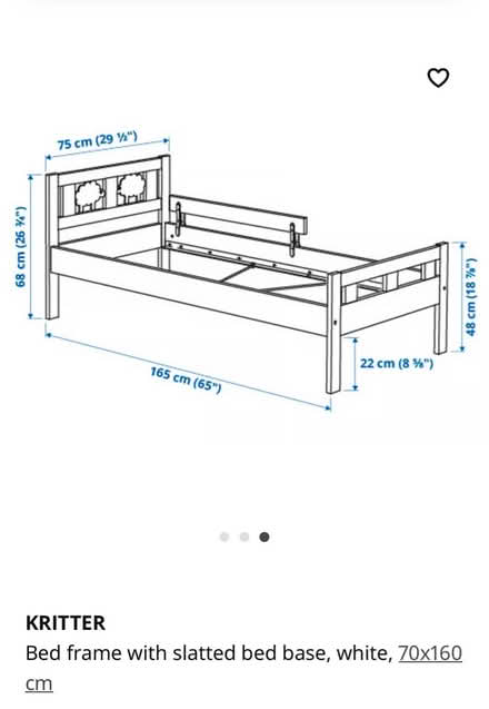 Photo of free IKEA ‘Kritter’ toddler bed (RG10 - near Twyford rail) #1