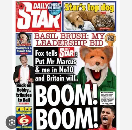 Photo of Old news papers the sun Dailey star (South Woodford E18) #2