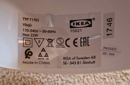 Photo of free Part of IKEA VÄXJÖ pendant lamp (Northenden M22) #1
