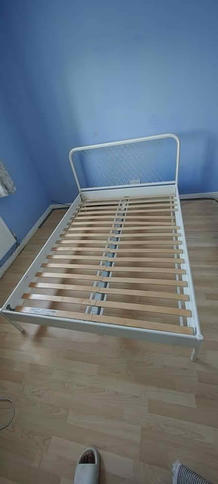Photo of free Double bedframe with mattress (Liverpool) #1