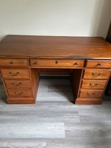 Photo of free large wooden desk (Rockville, by Congressional) #1