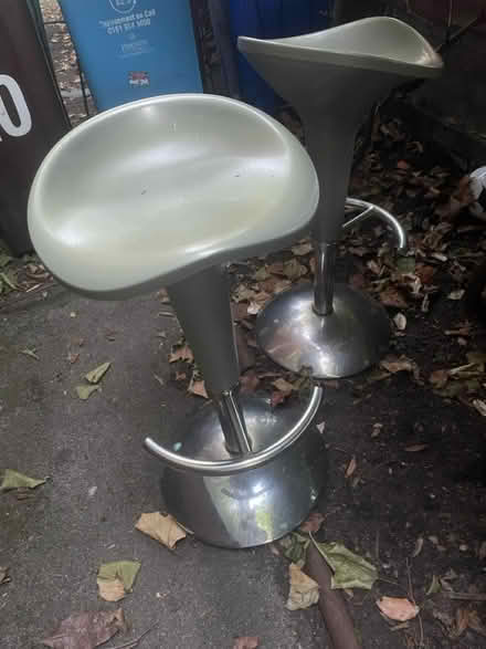 Photo of free 2 kitchen bar stools (West didsbury) #2