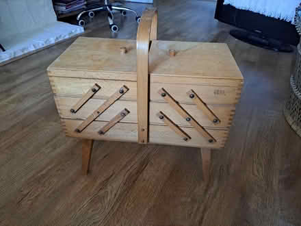 Photo of free Wooden craft/sewing storage unit (Horsham RH13) #1