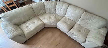 Photo of free Leather Corner Sofa (Raydon IP7) #2