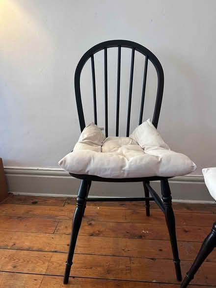 Photo of free 2 dining chairs solid wood (Sandy Lane BD15) #1