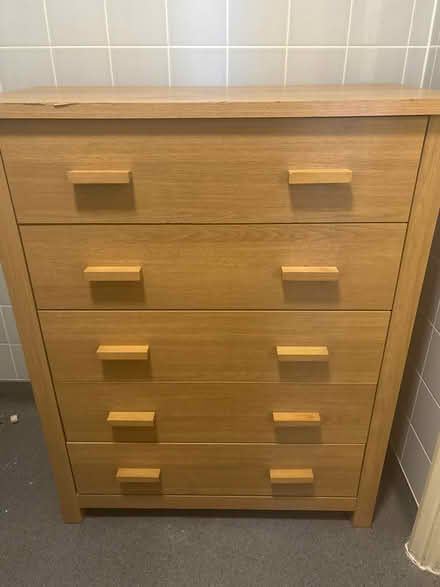 Photo of free 5 drawer chest of drawers (Brixton SW2) #1