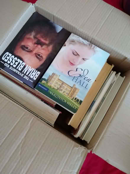 Photo of free Box Of Used Books (CT9) #1