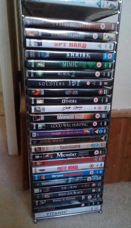 Photo of free DVD player and DVDs (Hackney Wick) #2