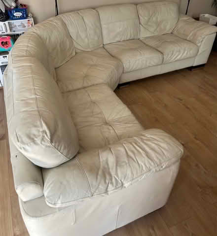 Photo of free Leather Corner Sofa (Raydon IP7) #1
