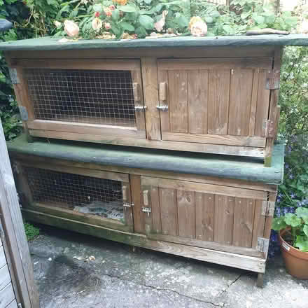 Photo of free Two rabbit hutches (Paulton) #1
