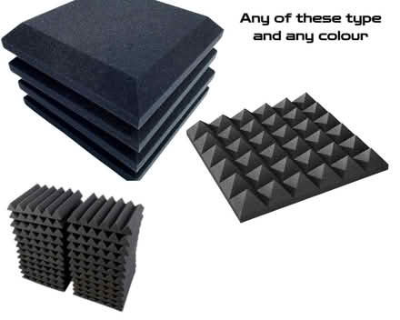Photo of Foam Acoustic Squares for DIY Sound Booth (Coley Ave Area RG1) #1