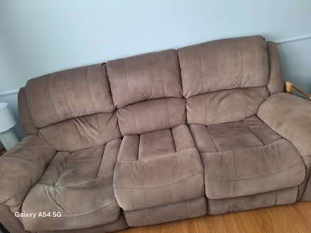 Photo of free 3 seater 2 seater & recliner (Dublin 15) #3