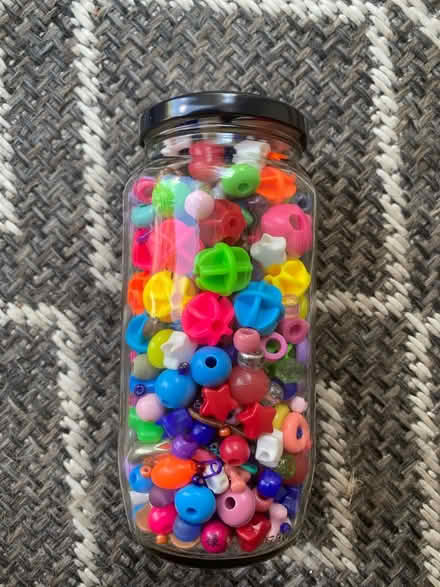 Photo of free Jar of beads (Garston, WD25) #1