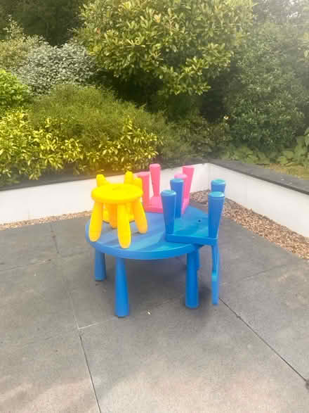 Photo of free Kids outdoor tables and chairs (Dulwich) #1