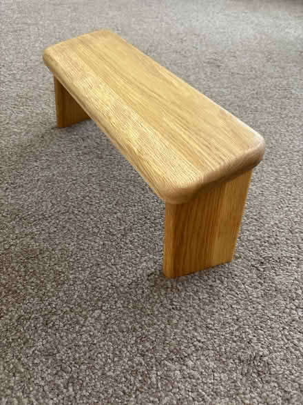 Photo of free Wooden yoga / meditation stool (Shinfield RG2) #1