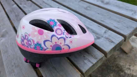 Photo of free 14" kids bike & 48-52cm helmet (Woodmancote GL11) #2