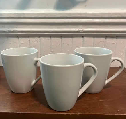 Photo of free White Ceramic Mugs (Set of 13) (North Berkeley) #1