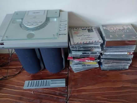 Photo of free CD player and CDs (Hackney Wick) #1