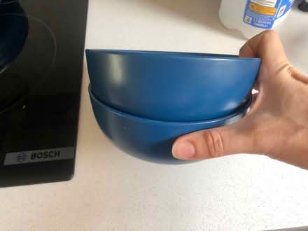 Photo of free Blue dinnerware set (Hertford EN11) #4